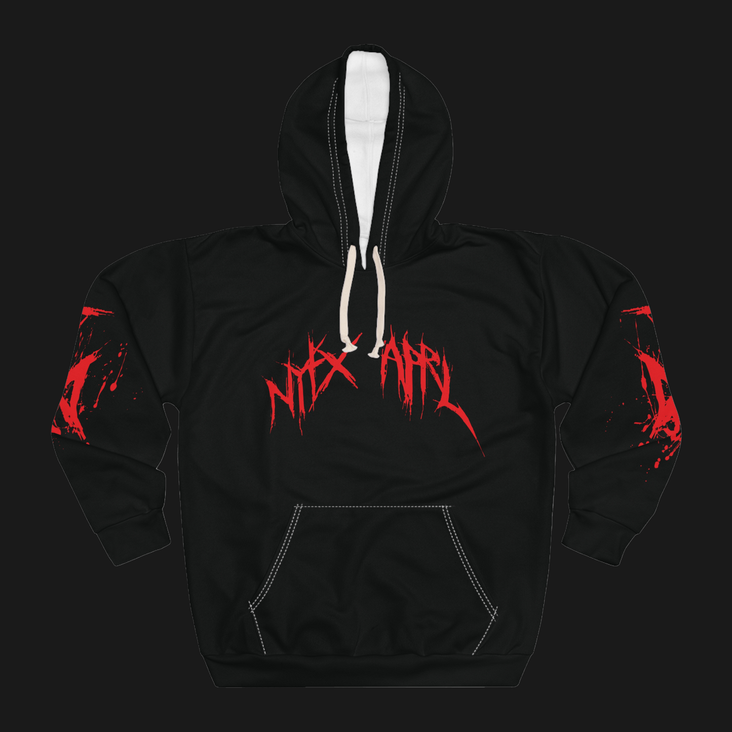 scarred hoodie