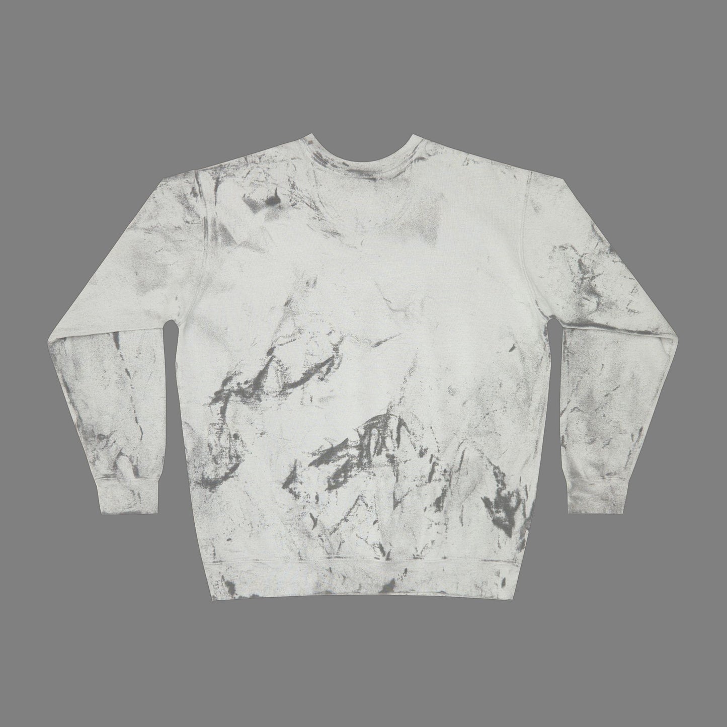 Smoke Unisex Color Blast Crewneck Sweatshirt