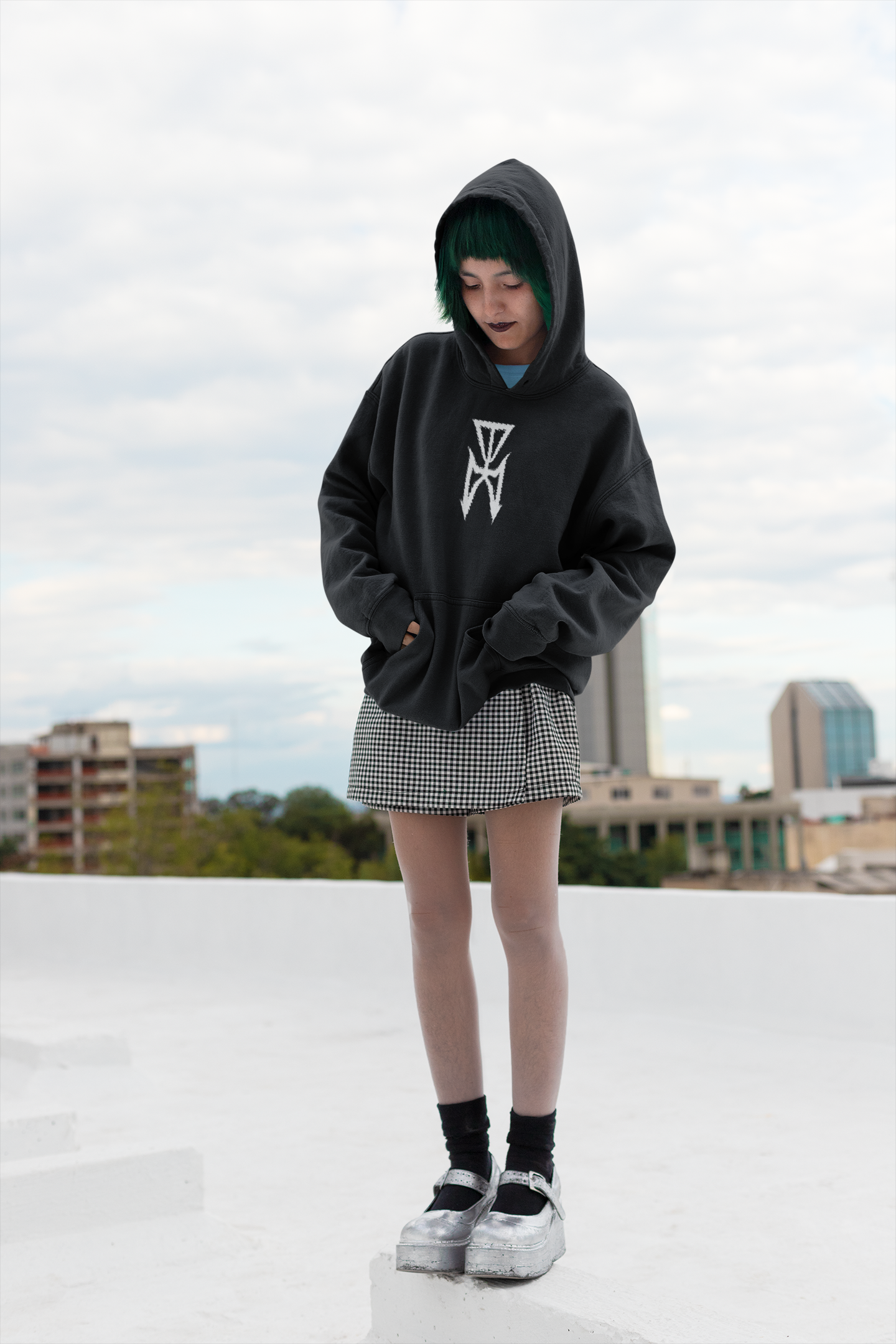 NYTX Three-Panel Fleece Hoodie